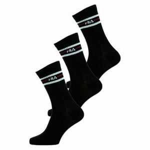 Ponožky FILA-F9092 SOCKS 3-PACK-200 BLACK obraz