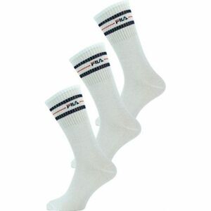 Ponožky FILA-F9092 SOCKS 3-PACK-300 WHITE obraz