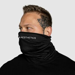 Multifunkční nákrčník Iron Aesthetics Air, černý obraz