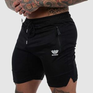 Sportovní šortky Iron Aesthetics Lightning, černé obraz