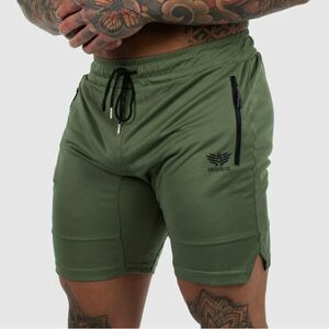 Sportovní šortky Iron Aesthetics Lightning, zelené obraz