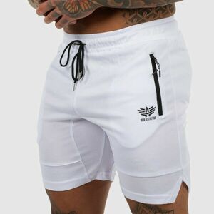 Sportovní šortky Iron Aesthetics Lightning, bílé obraz
