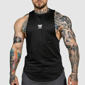 Tréninkové tílko Iron Aesthetics Gym Tank, černé obraz