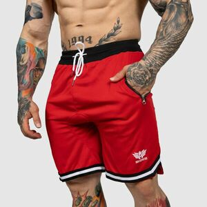 Tréninkové šortky Iron Aesthetics Unleash, červené obraz