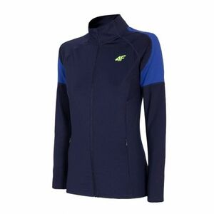 Dámská tréninková mikina se zipem 4F-WOMENS FUNCTIONAL SWEATSHIRT-H4L21-BLDF012-30S-DARK BLUE obraz