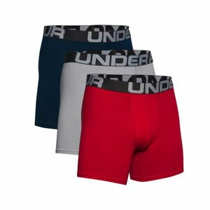 Pánské boxerky UNDER ARMOUR-UA Charged Cotton 6in 3 Pack-RED obraz