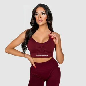 Sportovní podprsenka Iron Aesthetics Inspire, bordová obraz