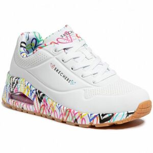 Dámská rekreační obuv SKECHERS-Uno Loving Love W white obraz