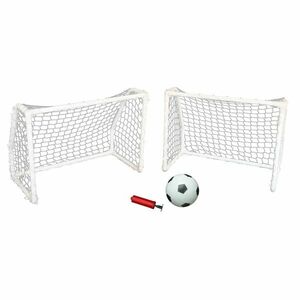 Brankový set MASTER dvě branky 61 x 45 x 30 cm s míčem obraz