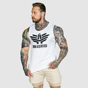 Sportovní tílko Iron Aesthetics Get Fit, bílé obraz
