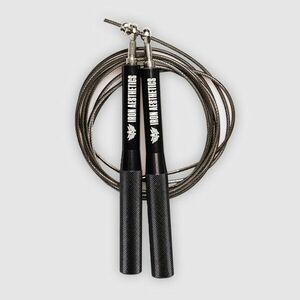 Švihadlo Iron Aesthetics Metal Speed Rope, černé obraz