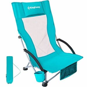 Plážová skládací židle KING CAMP High Backed obraz