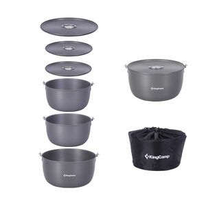 Kempingová sada nádobí - ešus KING CAMP Climber IV obraz