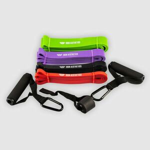 Posilovací sada Iron Aesthetics Handle Bands Set obraz