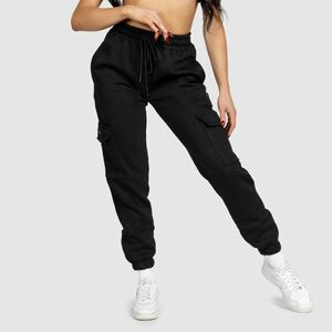 Dámské tepláky Iron Aesthetics Cargo, černé obraz