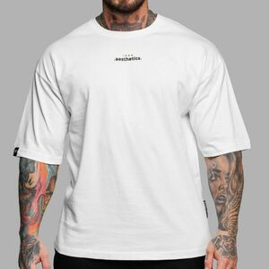 Oversize tričko Iron Aesthetics Major, bílé obraz