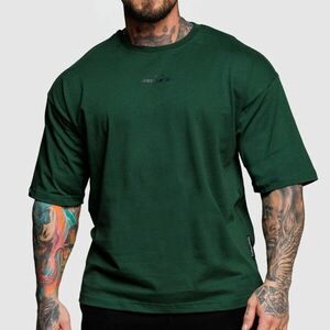 Oversize tričko Iron Aesthetics Major, zelené obraz