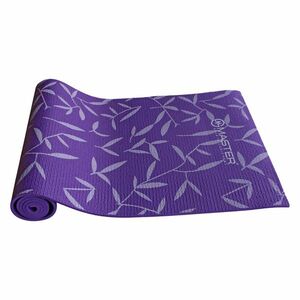 Podložka na cvičení MASTER Yoga PVC 8 mm - 173 x 61 cm - fialová obraz
