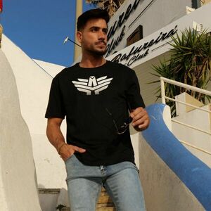 Pánské sportovní tričko Iron Aesthetics Break, černé obraz