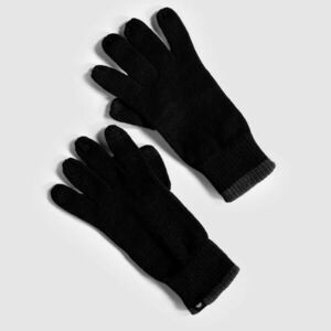 Pletené rukavice Iron Aesthetics Touch Screen, černé obraz