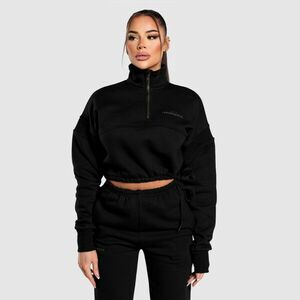 Dámská crop mikina Iron Aesthetics Simone, černá obraz