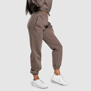 Dámské oversized tepláky Iron Aesthetics Simone, hnědé obraz