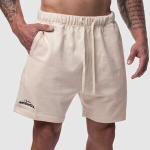 Pánské bavlněné šortky Iron Aesthetics Ambition, béžové obraz