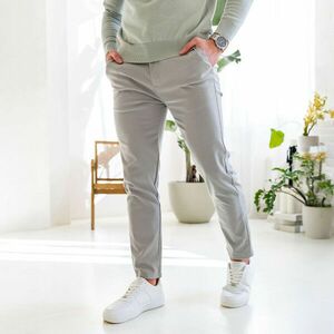 Strečové kalhoty Iron Aesthetics Classy, šedé obraz