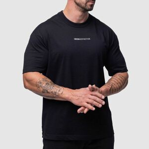 Oversized tričko Iron Aesthetics Vibe Tee, černé obraz