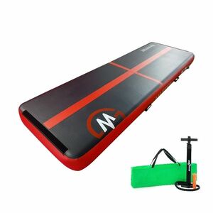 Airtrack MASTER nafukovací žíněnka 300 x 100 x 20 cm - černá - červená obraz