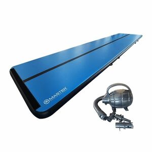 Airtrack MASTER S-Pro nafukovací žíněnka 1000 x 200 x 20 cm - modro - černá obraz