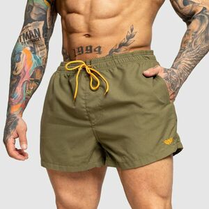 Pánské plavky Iron Aesthetics Beach Mode, zelené obraz