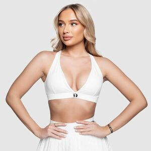Sportovní podprsenka Iron Aesthetics Delta, bílá obraz