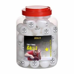 Míčky na stolní tenis SEDCO - bílé 60ks obraz