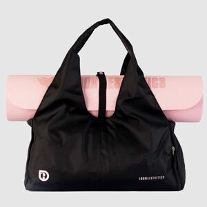 Taška na jógu Iron Aesthetics Asana, černá obraz