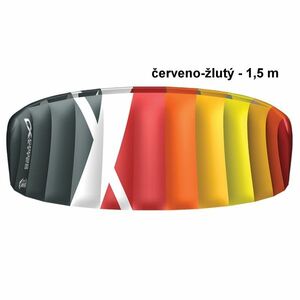 Kite komorový CROSS Air červeno-žlutý - vel. 1, 5 m obraz