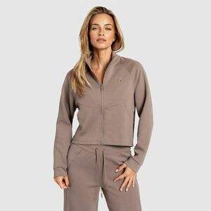 Dámská mikina na zips Iron Aesthetics Enigma, hnědá obraz