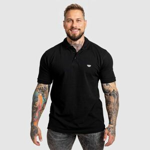 Pánské polo tričko Iron Aesthetics Pique, černé obraz