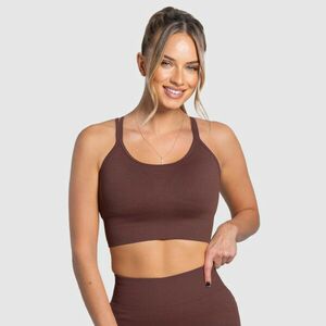 Dámská sportovní podprsenka Iron Aesthetics Ultimate, hnědá obraz