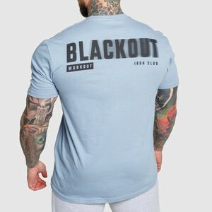 Pánské tričko Iron Aesthetics Blackout, modré obraz