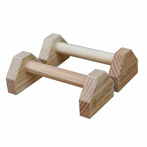 Push Up Bar MASTER - podpěra na kliky dřevěné stálky 30 x 13 x 10, 5 cm obraz