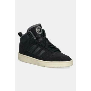 Adidas Rapid Court MID J Winterized JR1027 K dětská zimní obuv - UK 6, 5 / EU 40 obraz