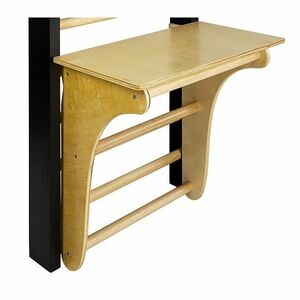 Stolek - sedátko na ribstole MASTER dřevěné 80 cm obraz