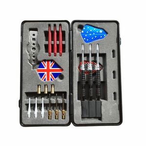 Šipky MASTER Black and Silver v dárkové krabičce 3ks - softip-steel 16g set obraz