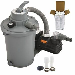 Akční set - písková filtrace Expert - průtok 6.813 l/h + filtrační náplň AVENLI Fiber Ball 400g obraz