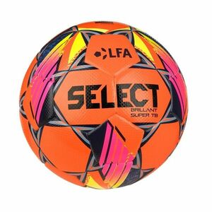 Fotbalový míč SELECT FB Brillant Super TB CZ Chance Liga 2024/25 5 oranžová-modrá obraz
