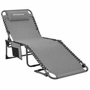 Skládací lehátko KING CAMP Berlin B10 - 190 x 59 cm obraz