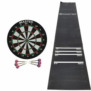 Akční set - sisalový terč MASTER Grader 45 cm + koberec na šipky MASTER obraz