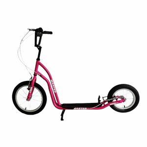 Koloběžka MASTER Rebel 16-12 - růžová - 2. jakost, sestavená obraz