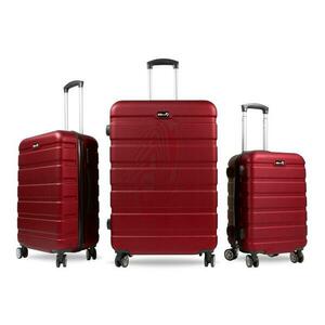 Aga Travel MR4650 červená sada 3 cestovních kufrů obraz